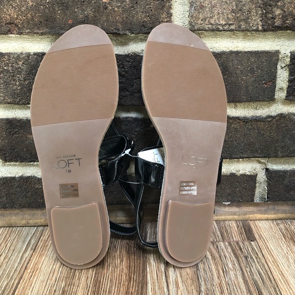 Ann Taylor | NWT Loft Slingback Chain Sandals 7 - Picture 2 of 3